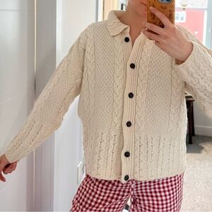 Cozy Cream Cable Knit Sweater